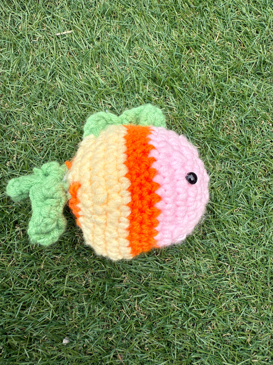 Handmade Crochet Fish Plush