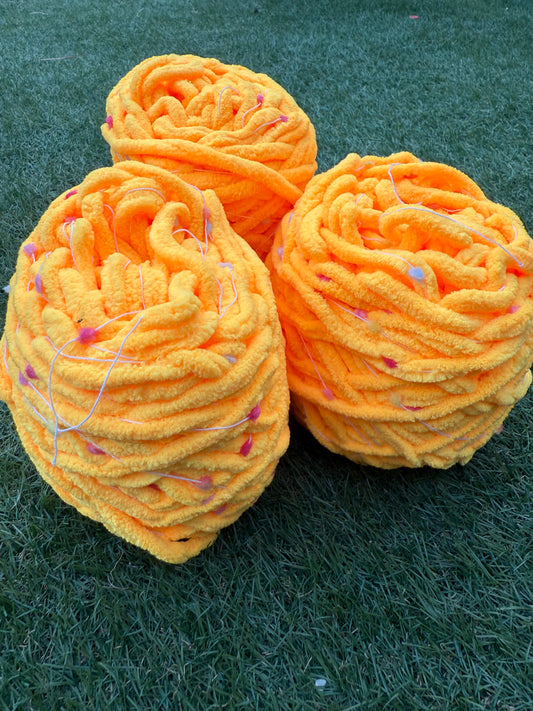 Chunky Chenille Yarn Bundle 🌈