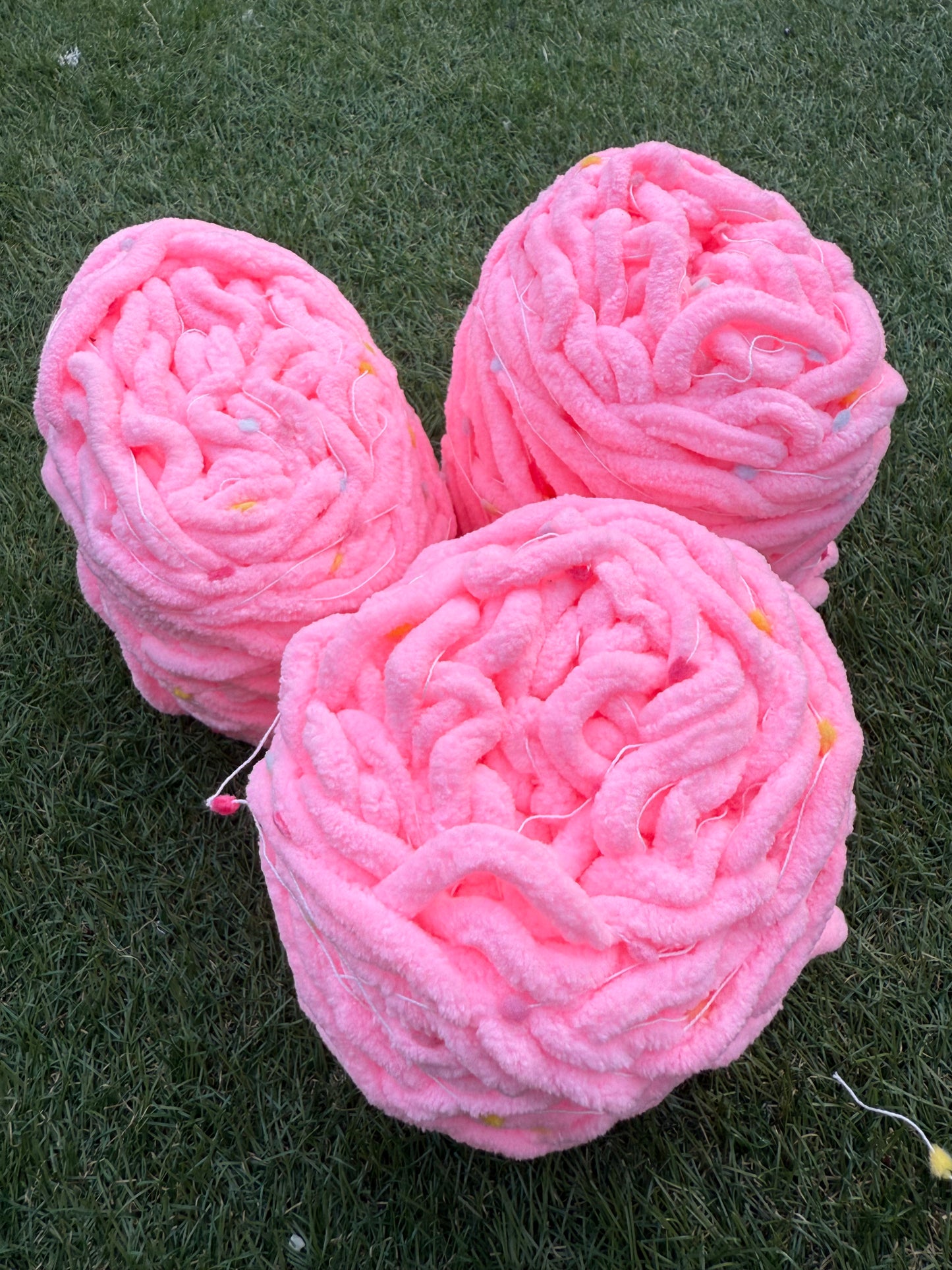 Chunky Chenille Yarn Bundle 🌈