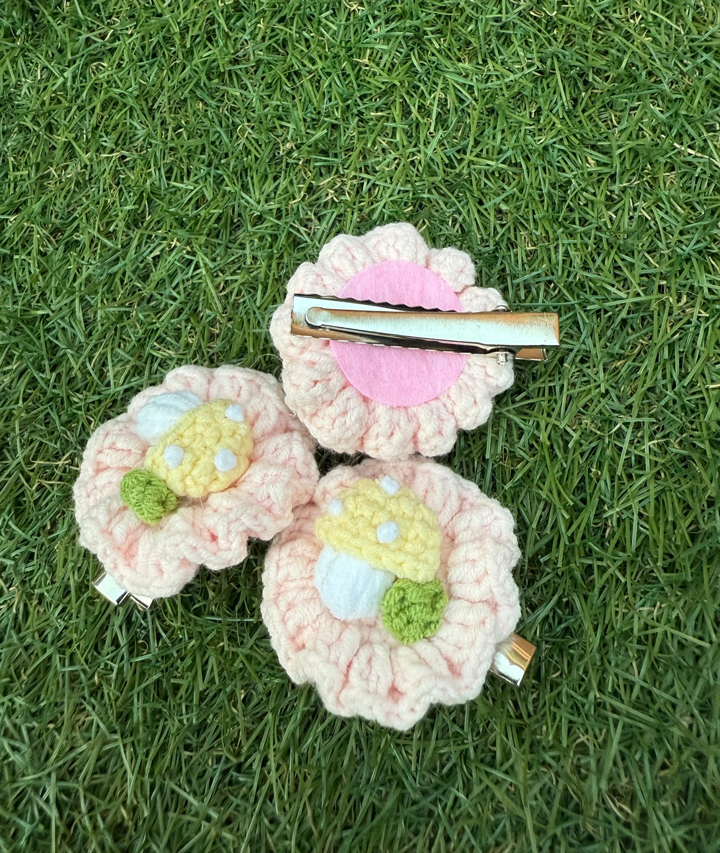 Pick & Mix Crochet Flower Brooch Set 🌺